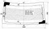 XYG DB11351 RW/H/X Стекло заднее (крышка багажника) с обогревом FORD FOCUS 2D CPE 08-