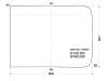 XYG DW01163 LFW/RH Стекло лобовое правая половинка KENWORTH TRUCK CONVENTIONAL CAB C500?800? 91-