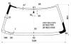 XYG DW01168 LFW/X Стекло лобовое в клей CHEVROLET BLAZER 4DOOR / 2DOOR PICKUP 1995-2005