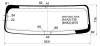 XYG DW01383LFW/X Стекло лобовое INT 9200/9400