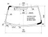 XYG DW01397 LFW/X Стекло лобовое в клей MAZDA TRIBUTE/FORD MAVERICK/ESCAPE 00-08