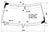 XYG DW01482 LFW/X Стекло лобовое в клей FORD EXPEDITION/NAVIGATOR 4D UTILITY 2003-
