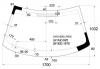 XYG DW01526 LFW/X Стекло лобовое в клей CHRYSLER PACIFICA 4D UTILITY 2000-