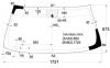 XYG DW01658 LFW/X Стекло лобовое в клей CHEVROLET SUBURBAN/TAHOE 07-/GMC YUKON 06- /CADILLAC ESCALADE 07-