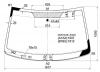 XYG DW01818 LFW/X Стекло лобовое в клей CHRYSLER VOYAGER/DODGE GRAND CARAVAN/VW ROUTAN 08-