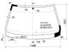 XYG E39 LFW/X Стекло лобовое в клей BMW 5-SERIES E39 1995-2003 4/5D