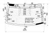 XYG E46-2D RW/H/X Стекло заднее с обогревом BMW 3-SERIES E46 98-05 2D CPE