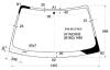 XYG E46-99 LFW/X Стекло лобовое в клей BMW 3-SERIES E46 1998-2005 4/5D