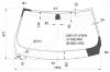XYG E90-VP LFW/X Стекло лобовое в клей BMW 3 SERIES E90/E91 SED/WAGON 05