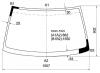 XYG FA32 LFW/X Стекло лобовое в клей NISSAN CEFIRO/MAXIMA 94-00 4/5D/INFINITI I30 97-00