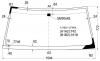 XYG FJ100-1 LFW/X Стекло лобовое в клей TOYOTA LAND CRUISER/LEXUS LX470 98-07