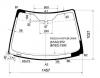XYG FOCUS-II-VCPY-2R LFW/X Стекло лобовое в клей FORD FOCUS 3D/4D/5D HBK/WGN 04-
