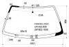 XYG FW00463 LFW/X Стекло лобовое в клей AUDI 100 83-90 4/5D