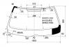 XYG FW00707 LFW/X Стекло лобовое в клей MERCEDES BENZ S-CLASS W140 91-98