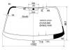 XYG FW00775 LFW/X Стекло лобовое в клей HYUNDAI SONATA III 95-99