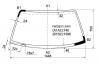 XYG FW02001 LFW/X Стекло лобовое в клей TOYOTA RAV4 SXA1# 94-00 3/5D