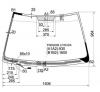 XYG FW02086 LFW/H/X Стекло лобовое с обогревом щеток в клей LEXUS RX300 98-03