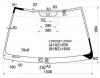 XYG FW02087 LFW/X Стекло лобовое в клей LEXUS RX300 98-03