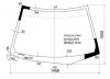 XYG FW02218 LFW/X Стекло лобовое в клей HONDA CIVIC VII 01-05 2D CPE