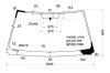 XYG FW02265 LFW/X Стекло лобовое в клей TOYOTA KLUGER V / HIGHLANDER 4D UTILITY 2001-