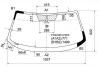 XYG FW02348 LFW/X Стекло лобовое в клей NISSAN FAIRLADY 350Z COUPE 2D 02-08