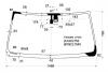XYG FW02366 LFW/X Стекло лобовое в клей TOYOTA LAND CRUISER PRADO 3/5D/LEXUS GX470 2002-2009