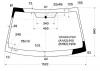 XYG FW02428 LFW/X Стекло лобовое в клей MITSUBISHI GALANT 4D SEDAN 2004-