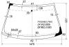 XYG FW02485 LFW/X Стекло лобовое в клей AUDI S6 V8 EST WAGON EST (RS6) 01-04