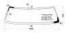 XYG FW02652 LFW/X Стекло лобовое в клей TOYOTA FJ CRUISER 4D UTILITY 2007-