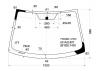 XYG FW02880 LFW/X Стекло лобовое в клей TOYOTA IST/SCION XD #P11# 07-
