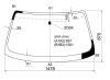 XYG GF8PLFW/X Стекло лобовое GF8PLFW/X MAZDA CAPELLA 626 4D SEDAN 5D HB 97-2002
