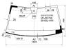 XYG GLK-VCS LFW/X Стекло лобовое в клей MERCEDES-BENZ GLK-CLASS X204 08-