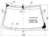 XYG GOLF-95 LFW/X Стекло лобовое в клей VOLKSWAGEN POLO 4D CLASSIC/VARIANT/CADDY 95-