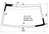 XYG GOL LFW/X Стекло лобовое в клей VOLKSWAGEN POINTER 3D/5D HBK 2003-