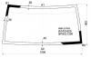 XYG H56A LFW/X Стекло лобовое в клей MITSUBISHI PAJERO MINI&amp;JUNIOR 94-