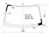 XYG IGNIS LFW/X Стекло лобовое в клей SUZUKI SWIFT IGNIS CHEV. CRUZE HATCHBACK 2000-