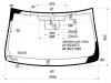 XYG INSIGNIA-VCS LFW/X Стекло лобовое в клей OPEL INSIGNIA SEDAN 2008-