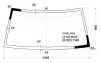 XYG IO-99 LFW/X Стекло лобовое в клей MITSUBISHI PAJERO IO/PININ 98-