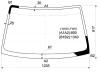 XYG J100G LFW/X Стекло лобовое в клей DAIHATSU TERIOS/TOYOTA CAMI 97-06
