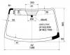 XYG J200E LFW/X Стекло лобовое в клей TOYOTA RUSH/DAIHATSU TERIOS/BE-GO 06-