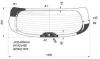 XYG JX35 RW/H/X Стекло заднее (крышка багажника) с обогревом INFINITI JX35 L50(QX60)/NISSAN SKYLINE CROSSOVER 13-