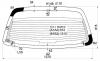 XYG K11-1 RW/H/X Стекло заднее (крышка багажника) с обогревом NISSAN MICRA/MARCH 92-02 3/5D