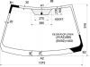 XYG KE130-R-CP LFW/X Стекло лобовое в клей TOYOTA COROLLA AXIO 4D/FIELDER WAGON #E14# 06-