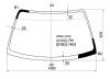 XYG KP90 LFW/X Стекло лобовое в клей TOYOTA STARLET 3/5-DOOR 96-