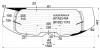 XYG KUGA RW/H/X Стекло заднее (крышка багажника) с обогревом FORD KUGA 2008-