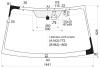 XYG L200-06-L-CPS LFW/X Стекло лобовое в клей MITSUBISHI TRITON/L200 2006-/PAJERO/MONTERO SPORT 2008-