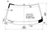 XYG LS400 LFW/X Стекло лобовое в клей LEXUS LS400/TOYOTA CELSIOR 89-94