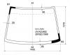 XYG M11 LFW/X Стекло лобовое в клей NISSAN PRAIRIE/PRAIRIE JOY 88-98