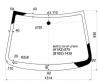 XYG MATIZ-10-VP LFW/X Стекло лобовое в клей DAEWOO MATIZ CREATIVE/CHEVROLET SPARK 10-