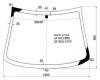 XYG MATIZ LFW/X Стекло лобовое в клей DAEWOO MATIZ 5D HATCH-BACK 1998-